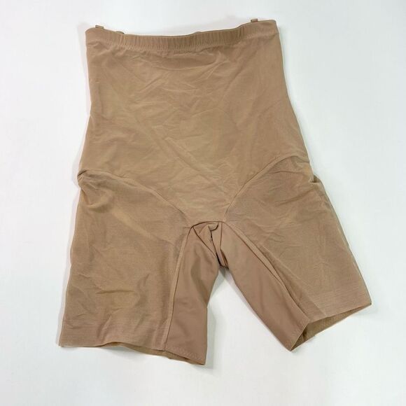 HoneyLove Super Power Shorts Womens 2X Sand Beige Compression Shaping Bottom - Picture 1 of 10